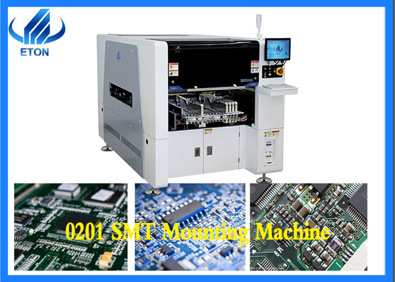 Full Automatic SMT Mounter High Precision For Min 0201 Electric Board / Power Driver