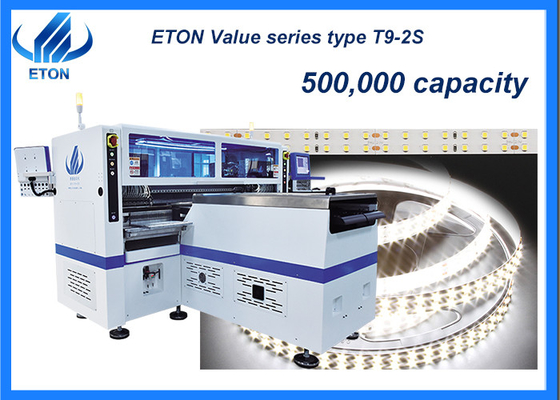 Automatic 136 Head SMT Pick Place Machine 500000 CPH For LED Flexible Strip Light