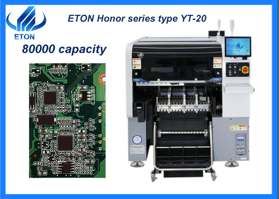 PCB Ultra Small Chip 0201 SMT Mounting Machine 500mm Dual Modular Head