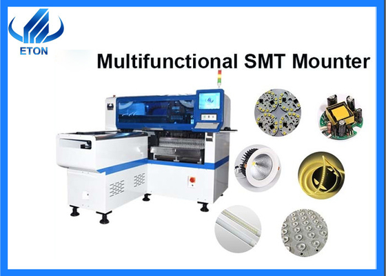 28 Feeders Pick And Place Machine SMT Mounter 45000CPH  For PCB Assembly