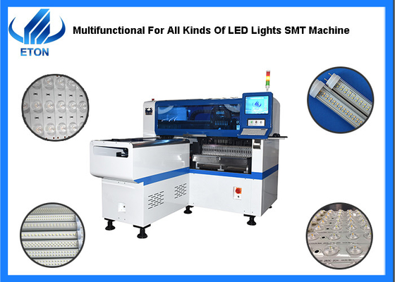 Multifunctional For All Kinds Of LED Lights Pick And Place Machine 45000CPH 4KW Capacitors