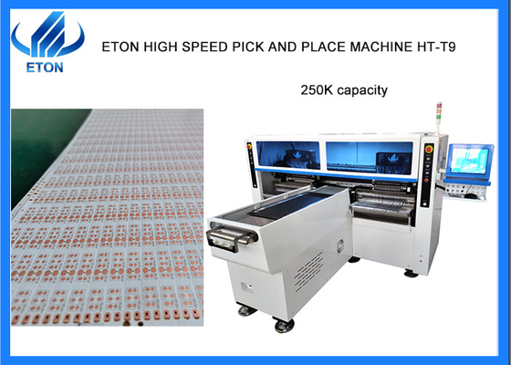 FPCB 10M 50M 100M STRIP 250000 capacity SMT Pick and place machine