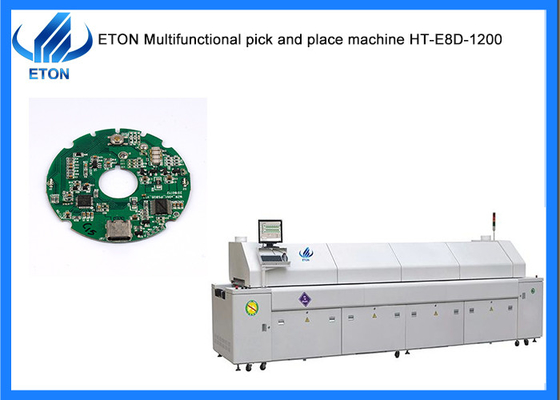 10 Zones SMT Reflow Oven Machine 90KW Power Frequency Motor Drive