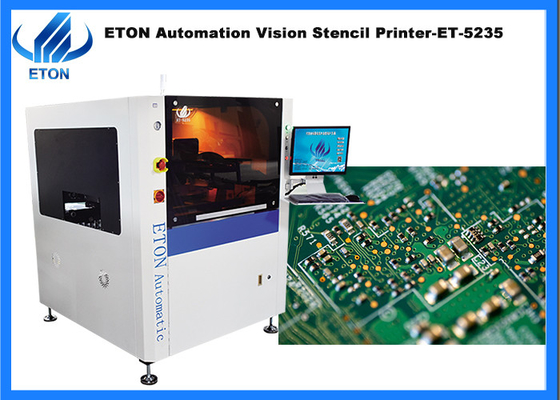 Embedded Scale Automatic SMT Vision Stencil Printer PC control Programmable