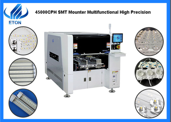 High Precision SMT Mounter Multifunctional For LED Lights / Power Driver / Electric Boards