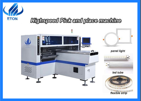 1.2m Rigid PCB board SMT making mounter 5 camera for LED panel SMT placement machine