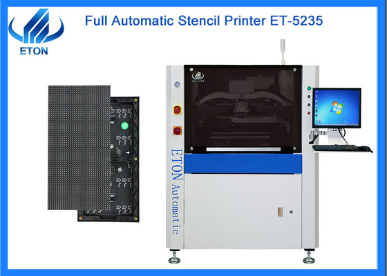 Max 520mm PCB Automatic Vision SMT Stencil Printer Programmable Transport Speed