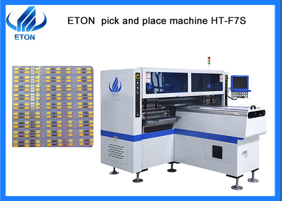 Max PCB 1.2m Linear LED Products SMT Machine with 68 PCS Heads