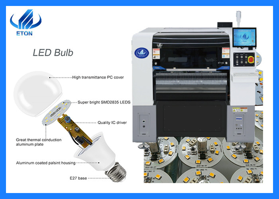 SMT Mounting Machine KT10S Precsion CHIP±0.03mm &amp; Speed 48000CPH pick and place machine