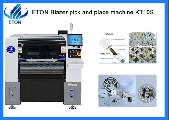 High Precision LED Bulb Making Machine Min 0201 Component SMT Pick Place Machine