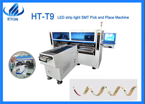 T9 Ultra High Speed Pick Place SMT Mounter 68 Feeders 250K CPH For Flexible Strip