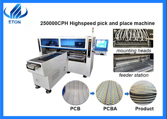 Dual Arm SMT Machine Group To Pick / Group To Mount For RGB Flexible Strip