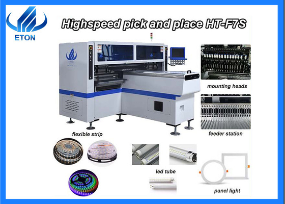 68 Feeders SMT Mounter Machine For LED 3014/3020/3528/5050 Components