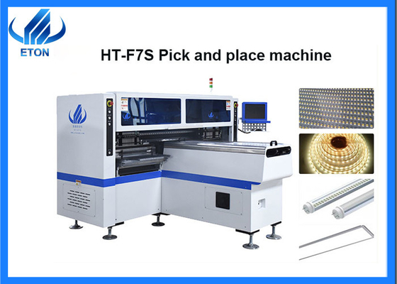 F7S SMT Mounting Machine 68pcs Feeders 34pcs Nozzles For Lamp Production