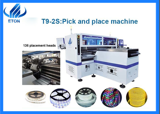 High Speed Professional Pick And Place Machine T9-2s LED Strip Making Machine