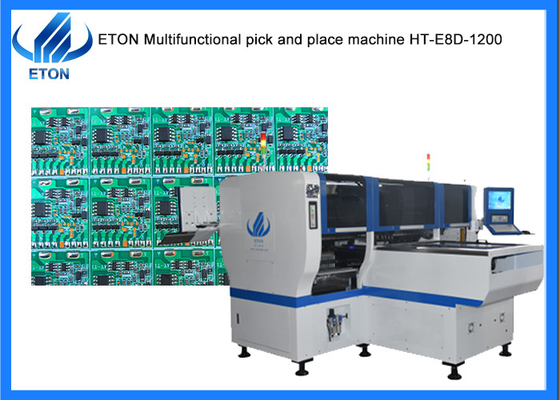 LED Bulb / Lens / Display Board Making SMT Machine 48 Heads Automatic Pick Place Machine