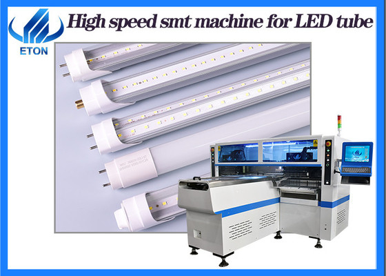 LED Tube SMT Mounting Machine 250000CPH Automatic PCB Pick And Place Machine