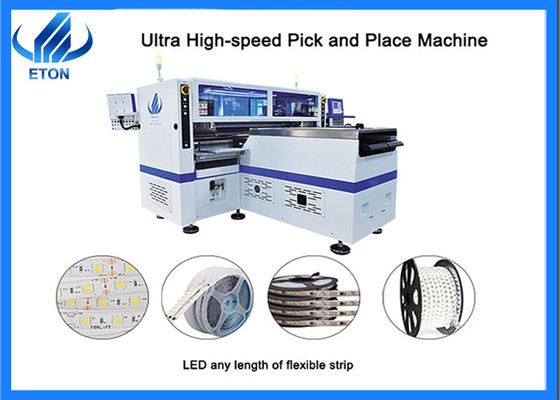 136 Nozzle Fastest Pick And Place Machine for LED Strip Production in LED Industry