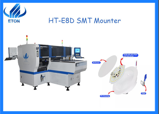 Non-stop Feeder System SMT Mounting Machine with 90000 CPH Mounting Speed and Dual Module