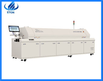 Six Zones Reflow Oven Small Smt Pick And Place Machine 4kw Mesh / Chain Ransmission