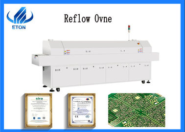 ETON Reflow Oven Soldering Machine , Solder Reflow Oven 3000mm Heating Length
