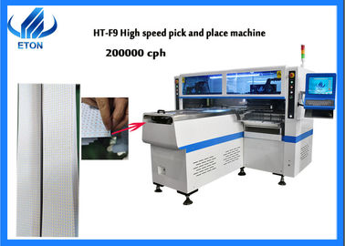 F9 PCB Pick And Place Machine 200000 CPH One Year Warranty For Panel Light