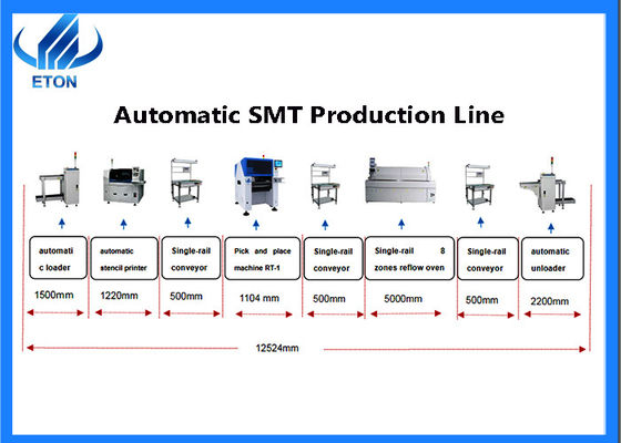 15w Motor 35000cph Smt Production Line Machine For Electrical Products