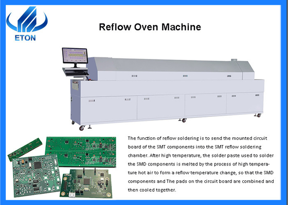 3 Phase Smt Reflow Oven Soldering Machine Surface Mount Soldering Oven