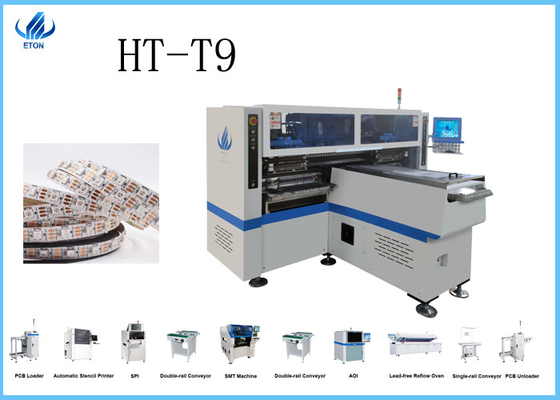 Led strip light roll to roll 25W CPH four module pick and place machine