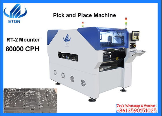 LED Chip PCBA pick and place machine with super high mounting speed