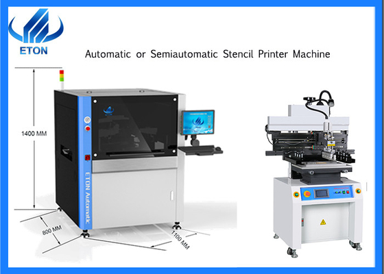 Smt Line Semi Automatic Stencil Printer 6 Zones SIRA PCB Stencil Printer Machine