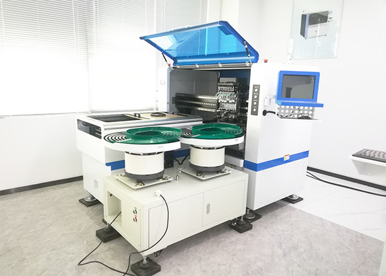 High capacity of 45000 CPH with 12 heads SMT mounter pick and place machine