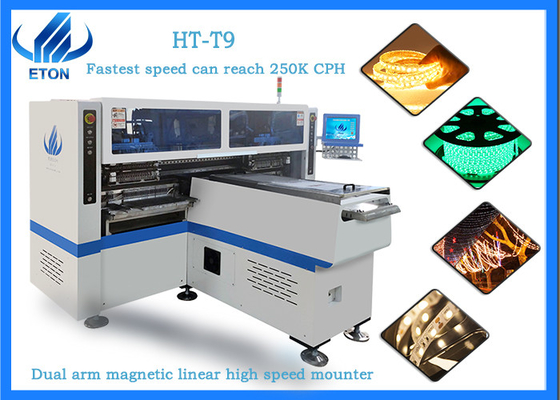 High Speed LED Strip Mounting Machine 250K CPH PCB Board Making Machine