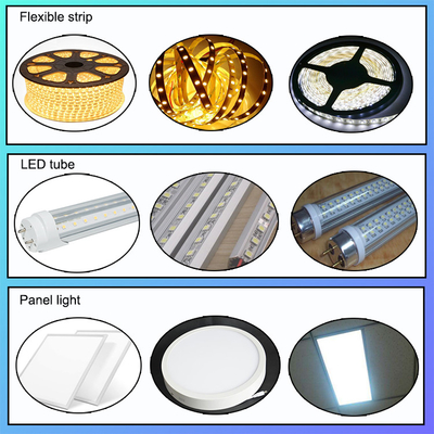 25W CPH strip light LED chip mounting smt line pick and place machine