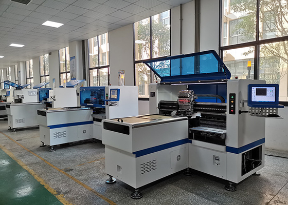 High Precision LED SMT Mounter Machine 12 Heads 45000PCH High End Magnetic Linear Motor