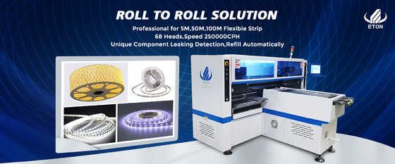 ETON smt assembly equipment small smt pick and place machine in SMT production line
