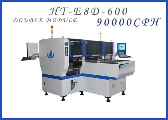 90000CPH Double Module LED Mounter Machine MIN Size 0402 SMD Mounter Machine