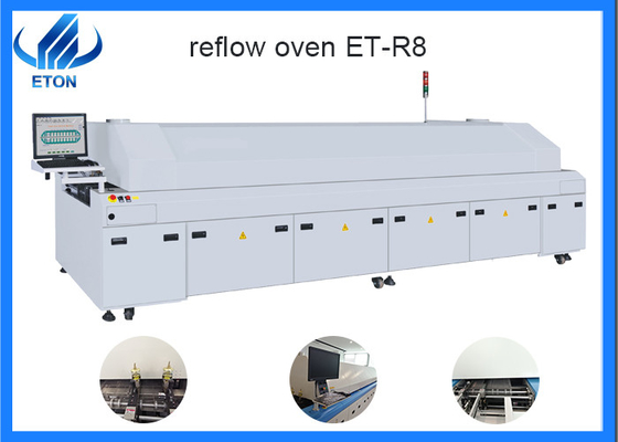 SMT MACHINE Full hot air eight temperature zone lead-free reflow