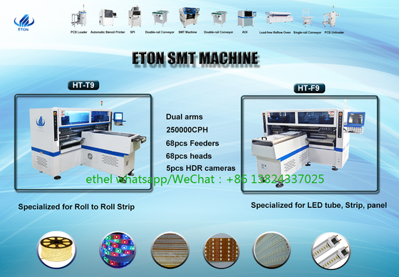 80000CPH LED Mounter Machine Automatic LED Lights Assembly Machine For Bulbs