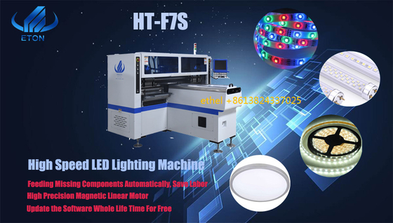 80000CPH LED Mounter Machine Automatic LED Lights Assembly Machine For Bulbs