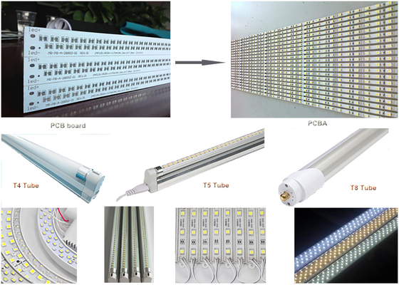 ETON 18W CPH SMT Chip Mounter 1.2m LED Tubes Pick And Place Equipment