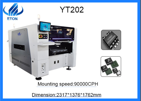 LED Industry SMT Chip Mounter LED Light 0201 - 10mm Package Pick And Place Equipment