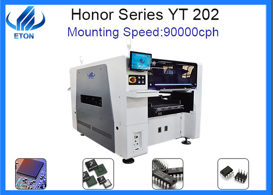 LED Industry SMT Chip Mounter LED Light 0201 - 10mm Package Pick And Place Equipment