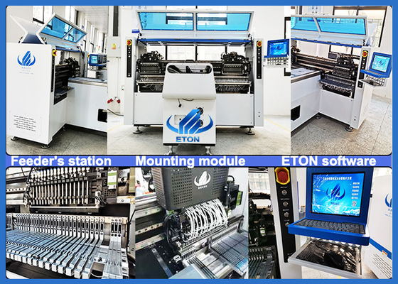 Full Automatic SMT Placement Machine 18W CPH For Rigid PCB / LED Tube / Flexible Strip