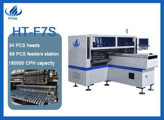 led tube and panel assembly machine 380 AC with 18W CPH high speed mounter