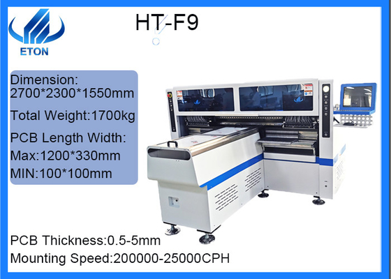 250000 CPH SMT Pick Place Machine Automatic LED Strip Light Making Machine