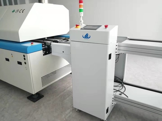 Full Automatic SMT Unloader Transfer PCB With 1 Set Of Electric Control Box