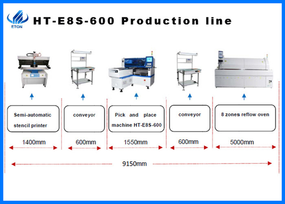 Flood Light LED Mounting Machine Linear Motors PCB Mounting Machine