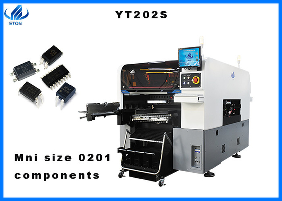 LED Lights PCB Processing SMT Placement Machine dual mode group 20 heads