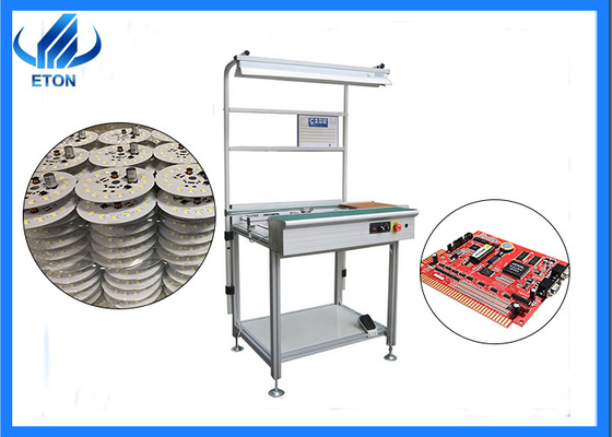 PCB conveyor in smt production line with LED light transmission buffer machine